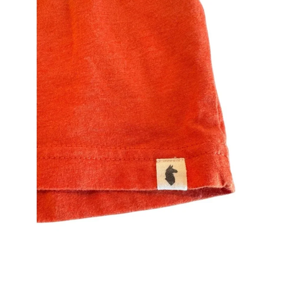 cotopaxi Orange Tee Shirt Mountain Young Wild Free Kids Girls XL Women's Small S